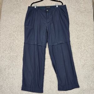 Scottevest Pants Mens 38x30 Blue cargo Convertible TEC zip off outdoor hiking